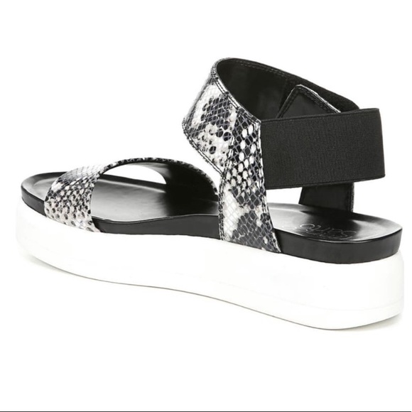 NEW| Franco Sarto Kana Leather Casual Wedges - Picture 7 of 8